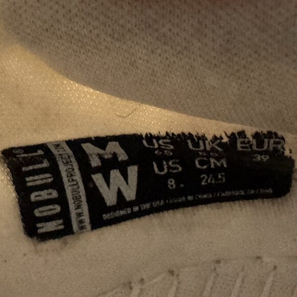 Nobull Shoes Womens Sz 8 Aspire Knit Runner Lace Athletic Workout White - Picture 8 of 8